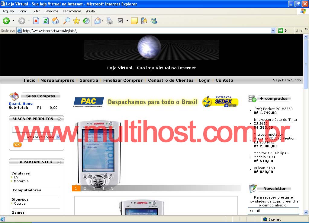 loja virtual virtuastore ultimate